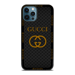 GUCCI ROUND BLACK iPhone 12 Pro Max Case Cover